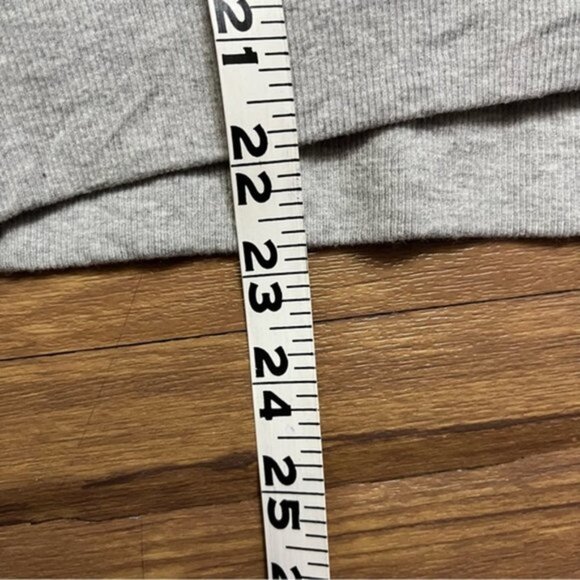 NWT Pam & Gela Strap Back Sweatshirt Heather Grey Women Size Small‎ - Picture 6 of 10